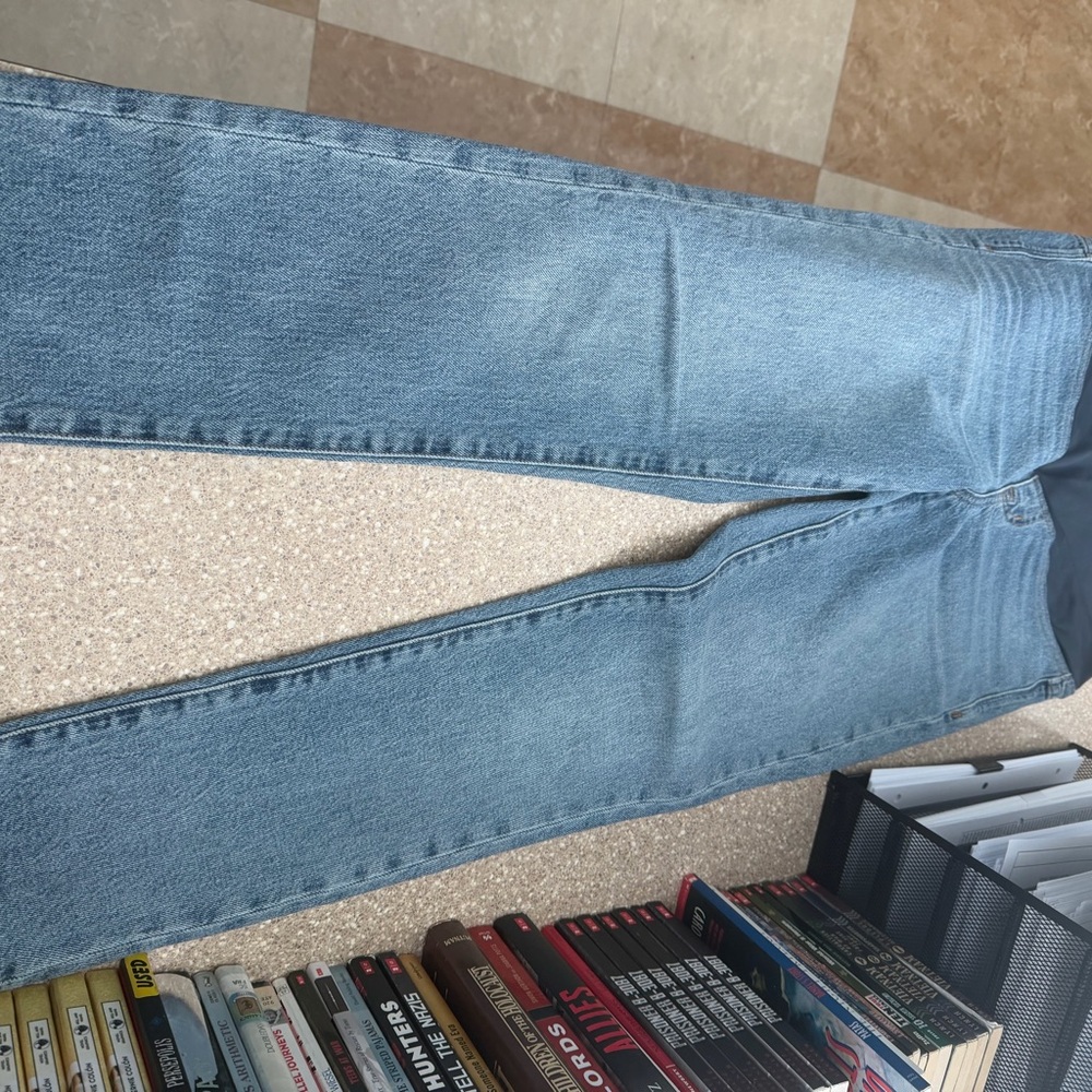 Madewell Blue Maternity Jeans